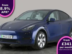 Blue Used 2022 Tesla Model Y Long Range SUV | £24,517 (Good price)