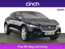 Blue Used 2021 Jaguar I-Pace SE SUV | £19,299 (Fair price)