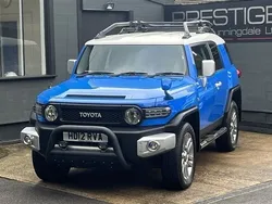 Voodoo blue with white roof Used 2023 Toyota FJ Cruiser SUV | £23,950