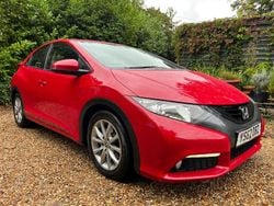 Red Used 2012 Honda Civic ES Hatchback | £3,795 (Fair price)