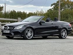 Black Used 2014 Mercedes E220 AMG Cabriolet | £8,495 (Good price)