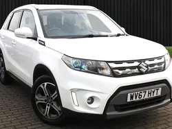 White Used 2017 Suzuki Vitara SZ5 SUV | £10,885 (Fair price)