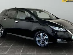 Black Used 2021 Nissan Leaf Tekna Hatchback | £11,795 (Good price)