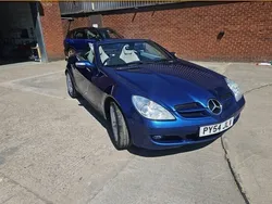 Blue Used 2005 Mercedes SLK350 Cabriolet | £4,995 (Good price)