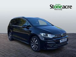 Black Used 2021 VW Touran R-line MPV | £16,500 (Good price)