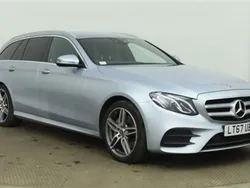 Silver Used 2017 Mercedes E220 AMG line Estate | £13,985 (Super price)