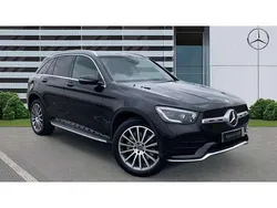 Black Used 2021 Mercedes GLC300e AMG Line Premium SUV | £26,751 (Fair price)