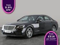 Black Used 2019 Mercedes S350 AMG line Sedan | £30,700 (Fair price)