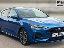 Blue Used 2023 Ford Focus ST-Line X Hatchback | £19,723 (Fair price)