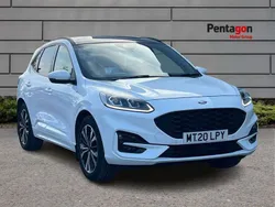 White Used 2020 Ford Kuga ST-Line X SUV | £21,495 (Expensive)