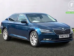 Blue Used 2018 Skoda Superb SE L Executive Hatchback | £14,299 (Super price)