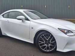 White Used 2016 Lexus RC300h Sport Line Coupe | £14,750 (Expensive)