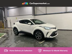 White Used 2021 Toyota C-HR Design SUV | £18,497 (Fair price)
