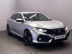 Silver Used 2018 Honda Civic SR Hatchback | £13,499 (Fair price)