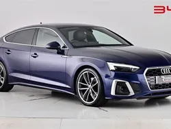 Blue Used 2021 Audi A5 Sportback S-Line Hatchback | £21,380 (Super price)