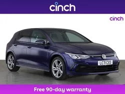 Blue Used 2021 VW Golf VIII R-line Hatchback | £17,989 (Expensive)