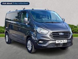 Grey Used 2024 Ford Transit Custom Limited Van | £21,700 (Expensive)