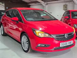 Red Used 2016 Vauxhall Astra Elite Hatchback | £6,750 (Good price)
