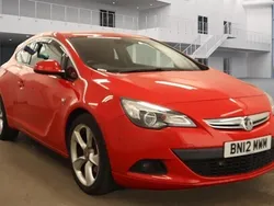 Red Used 2012 Vauxhall Astra GTC SRi Hatchback | £2,995 (Fair price)
