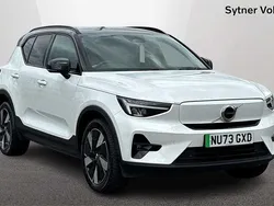 White Used 2024 Volvo XC40 Plus SUV | £31,000 (Fair price)