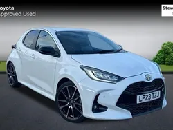 White Used 2023 Toyota Yaris Hybrid Sport Hatchback | £18,779 (Fair price)