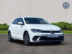 White Used 2023 VW Polo Life Hatchback | £19,190 (Fair price)