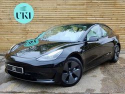 Black Used 2021 Tesla Model 3 Standard Range Plus Sedan | £17,590 (Fair price)