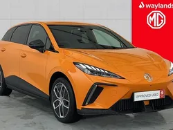 Orange Used 2024 MG MG4 EV Trophy Hatchback | £18,990 (Fair price)