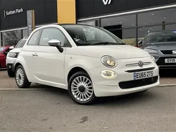 White Used 2015 Fiat 500 Pop Cabriolet | £5,999 (Fair price)