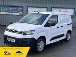 White Used 2020 Citroën Berlingo MPV | £6,250 (Fair price)