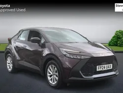 Mauve/purple Used 2024 Toyota C-HR SUV | £25,345 (Good price)