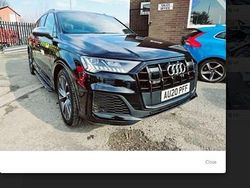 Black Used 2020 Audi Q7 SUV | £37,995