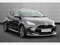 Grey Used 2021 Toyota Yaris Hybrid Hatchback | £16,500 (A bit pricey)