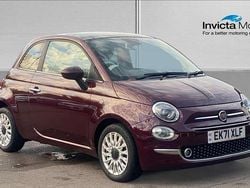 Red Used 2021 Fiat 500 Dolcevita Hatchback | £10,000 (Fair price)