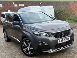 Grey Used 2017 Peugeot 3008 GT-line Hatchback | £5,990 (Fair price)