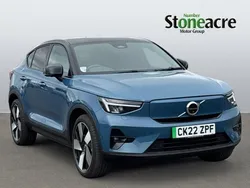 Blue Used 2022 Volvo C40 Pro SUV | £27,581 (Fair price)