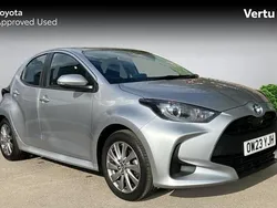 Silver Used 2023 Toyota Yaris Hybrid Hatchback | £16,513 (Good price)