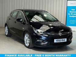 Blue Used 2018 Vauxhall Astra SRi Hatchback | £6,750 (Fair price)