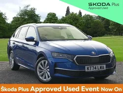 Blue Used 2025 Skoda Octavia SE L Estate | £29,495 (Expensive)