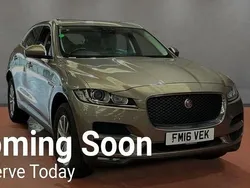 Bronze Used 2016 Jaguar F-Pace Prestige SUV | £12,495 (Fair price)