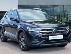 Black Used 2024 VW T-Roc R-line SUV | £28,985 (A bit pricey)