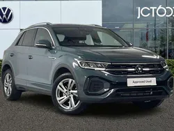 Blue Used 2022 VW T-Roc R-line SUV | £27,499 (A bit pricey)