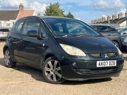 Black Used 2007 Mitsubishi Colt Hatchback | £688 (A bit pricey)