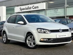 White Used 2017 VW Polo Edition Hatchback | £10,295 (Fair price)