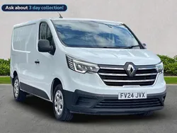 White Used 2024 Renault Trafic Van | £17,500 (Fair price)