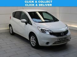 White Used 2016 Nissan Note Acenta Premium MPV | £4,550 (Fair price)