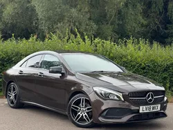 Bronze Used 2018 Mercedes CLA180 AMG line Sedan | £12,995 (Fair price)