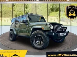 Green Used 2016 Jeep Wrangler Sahara SUV | £29,975 (Expensive)