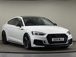 Glacier white Used 2019 Audi RS5 Sportback Sport Hatchback | £38,400 (Fair price)
