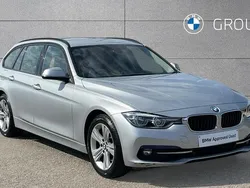 Silver Used 2019 BMW 320 Sport Line Estate | £18,256 (Good price)